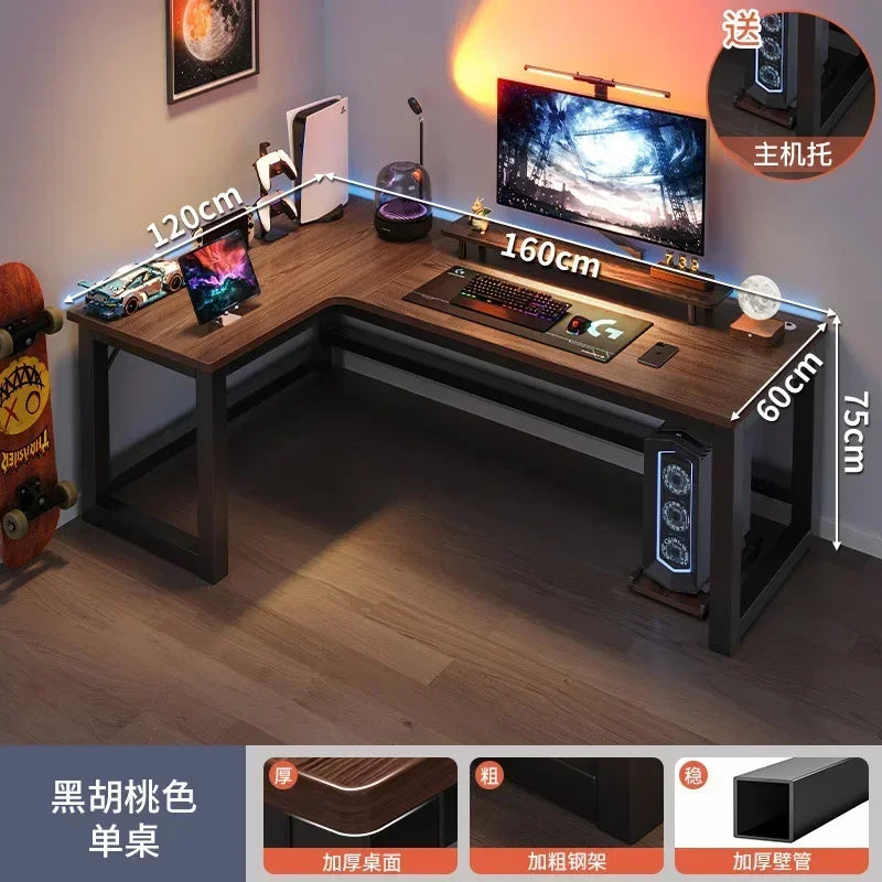 Gaming Desks, Writing Desk, Double Table, Family Bookcase Combination, Bedroom Study E-sports Room Use