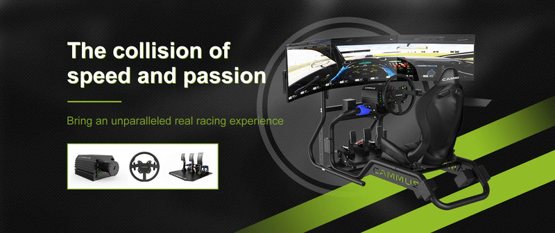 CAMMI racing F1 seat emulator cockpit driving emulator game seat race game