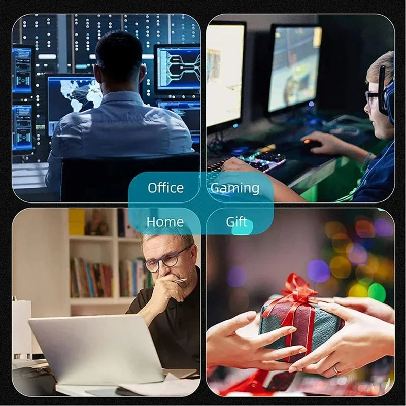 Gaming Mouse Pad Gamer Desk Mat Large Area Keyboard Pad Mousepad Carpet Laptop Computer E-Sports Modern Table Surface Mause Pad