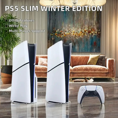 Original PS5 Slim Digital / Disc Console – Supports NES & CPS Game Formats