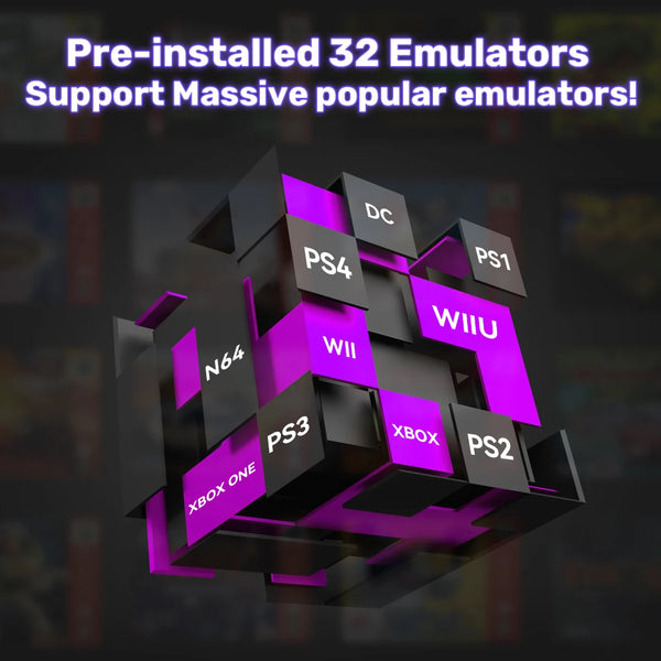 Video Game Consoles Launchbox OS Retro Gaming HDD for Xbox/Switch/PS4/PS3/PS2/PS1/DC/WII for Windows PC/Laptop with 10107Games