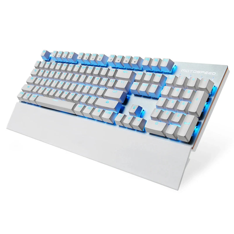 GK89 Motospeed Mechanical Gaming Keyboard 2.4G Wireless Wired 104 Keys RGB Backlit ABS Keycaps Gaming Keyboard For PC Laptop