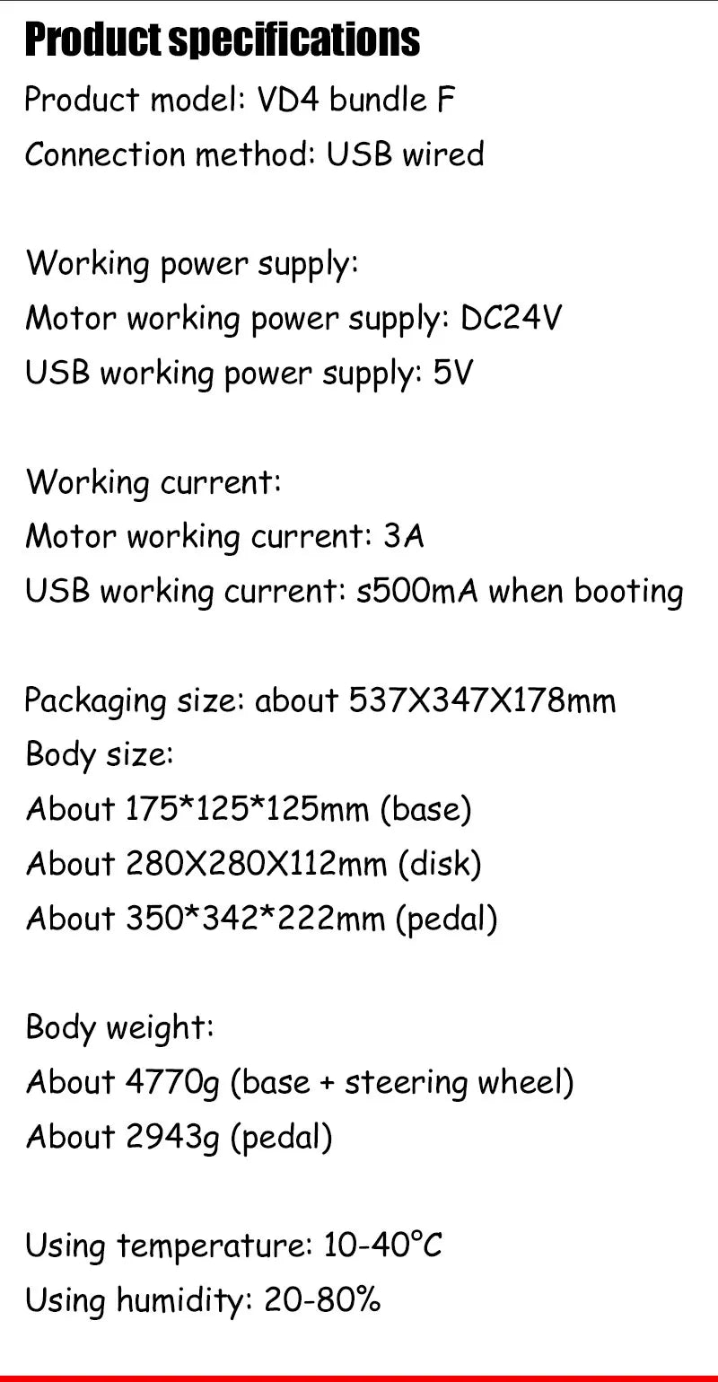 PXN V4D Bundle Racing Wheel 4Nm Force Feedback Simulator Gaming Steering Wheel PXN VD Series Direct Drive Servo Motor For PC