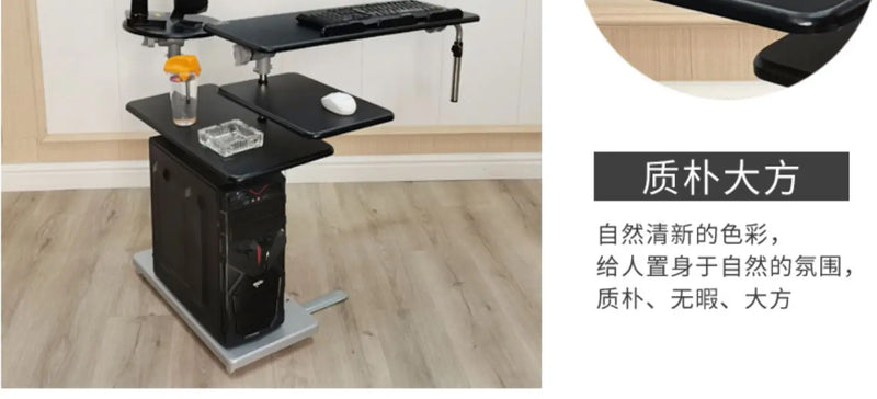 Bedside table Desktop space capsule E-sports table Bedside  Robotic arm  Lazy cockpit suspension bracket