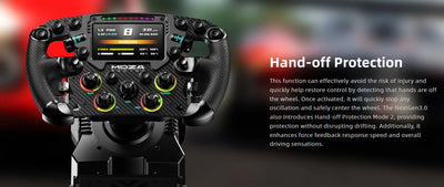 .MOZA Racing GS V2P GT Wheel A full featured 300mm sim wheel with R9 V3 / R12 V2 Direct Drive Wheel Base