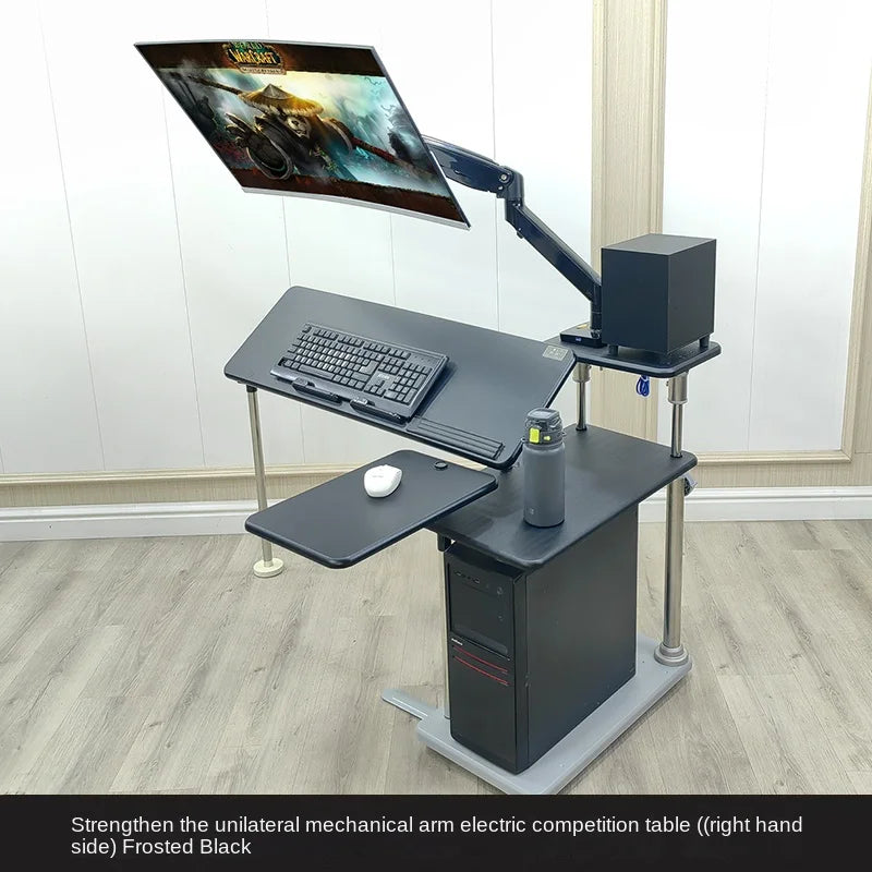 Bedside table Desktop space capsule E-sports table Bedside  Robotic arm  Lazy cockpit suspension bracket