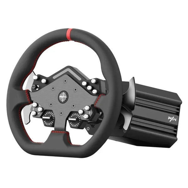 Pxn V12 Gaming Steering Racing Wheel Lite 6nm Real Direct Drive Force Feedback Simulator For 7/8/10/11/Ps4/Xbox One Pc Custom