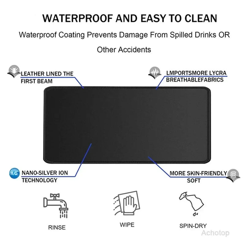 Gaming Mouse Pad Gamer Desk Mat Large Area Keyboard Pad Mousepad Carpet Laptop Computer E-Sports Modern Table Surface Mause Pad
