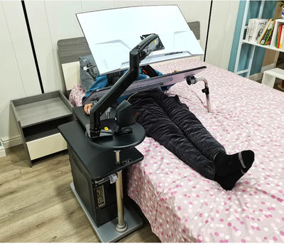 Bedside table Desktop space capsule E-sports table Bedside  Robotic arm  Lazy cockpit suspension bracket