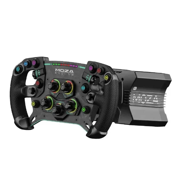 .MOZA Racing GS V2P GT Wheel A full featured 300mm sim wheel with R9 V3 / R12 V2 Direct Drive Wheel Base