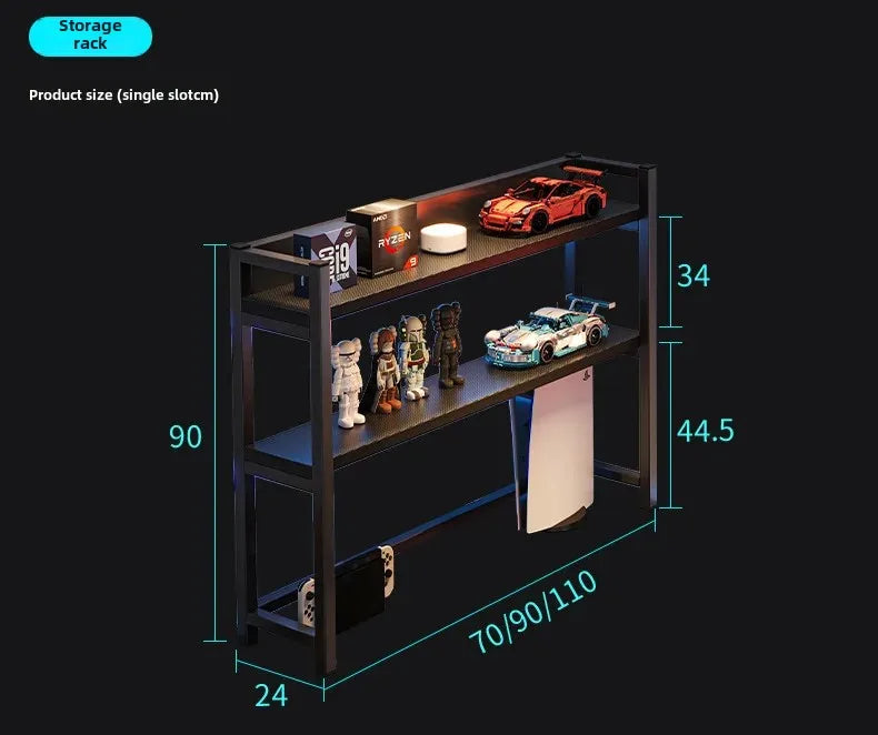 Gaming Desks, Writing Desk, Double Table, Family Bookcase Combination, Bedroom Study E-sports Room Use