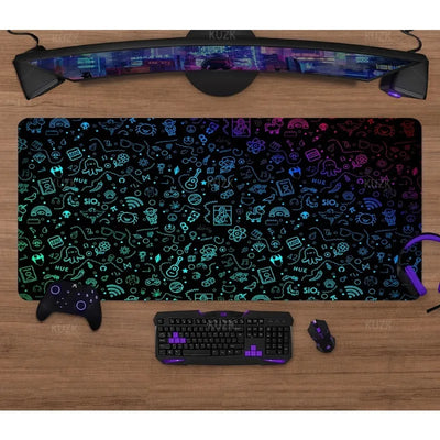 Gaming Mouse Pad Gamer Desk Mat Large Area Keyboard Pad Mousepad Carpet Laptop Computer E-Sports Modern Table Surface Mause Pad