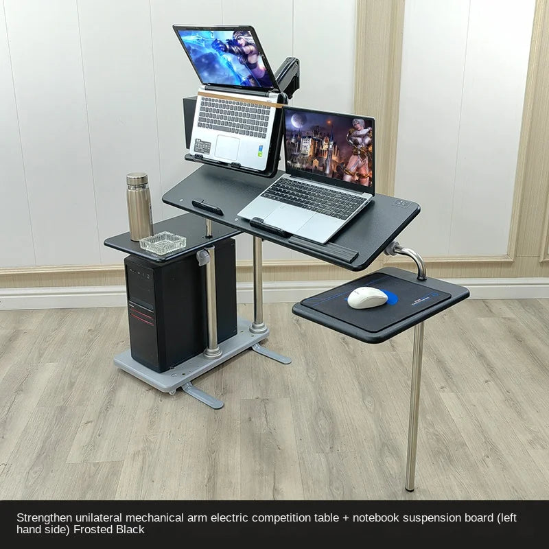 Bedside table Desktop space capsule E-sports table Bedside  Robotic arm  Lazy cockpit suspension bracket