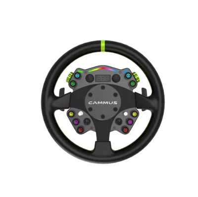 CAMMUS C12 with LC100 pedals kit C12 Direct Drive Steering Wheel Global First includes two T-shaped base flanges