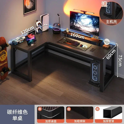 Gaming Desks, Writing Desk, Double Table, Family Bookcase Combination, Bedroom Study E-sports Room Use