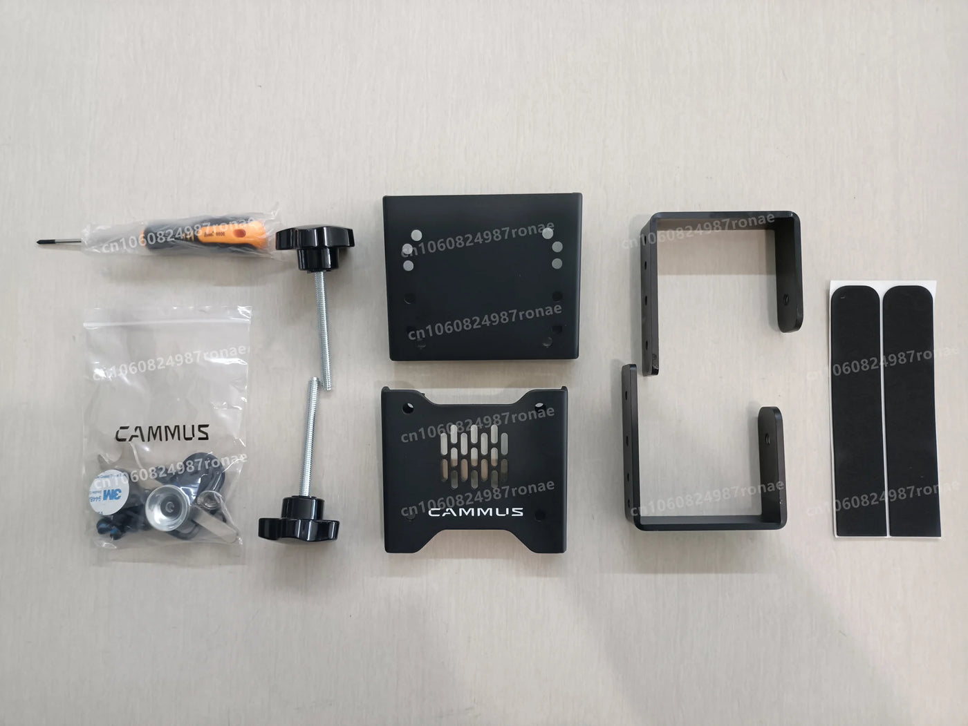 CAMMUS C12 with LC100 pedals kit C12 Direct Drive Steering Wheel Global First includes two T-shaped base flanges