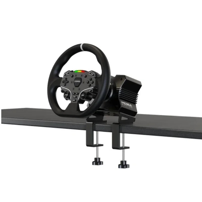 MOZA Racing R5 Direct Drive Wheel Base 5.5 N·m Peak Torque APP Cloud Control with Steering Wheel ,Pedals,Table Clamp
