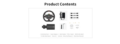 Pxn V12 Gaming Steering Racing Wheel Lite 6nm Real Direct Drive Force Feedback Simulator For 7/8/10/11/Ps4/Xbox One Pc Custom