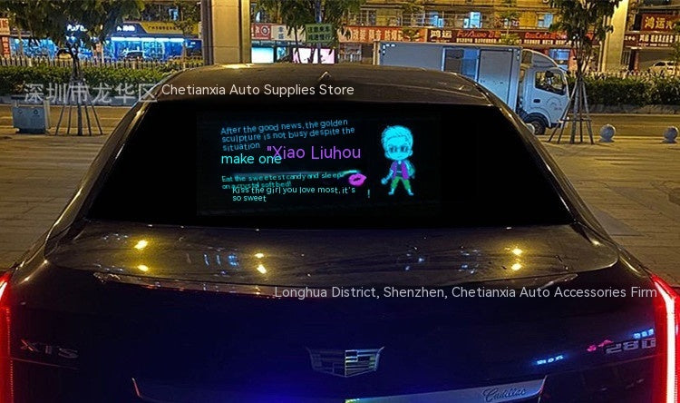 Car Music Voice Control Rhythm Lamp