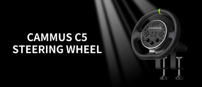 CAMMUS C5 Direct Drive Steering Wheel Global First includes two T-shaped base flanges