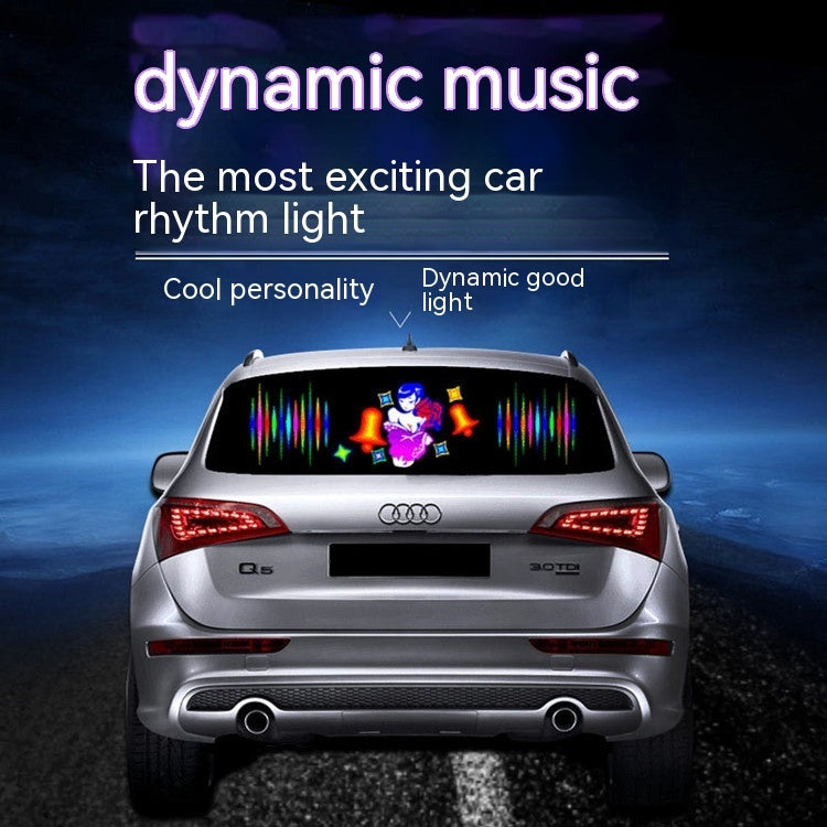 Car Music Voice Control Rhythm Lamp