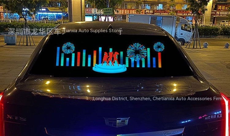 Car Music Voice Control Rhythm Lamp