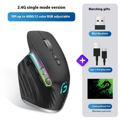 Wireless Bluetooth Mouse Charging Silent Gaming Office