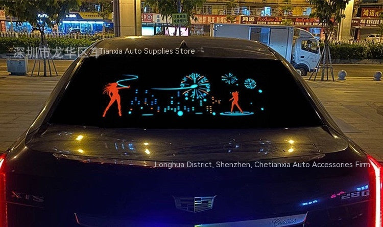 Car Music Voice Control Rhythm Lamp